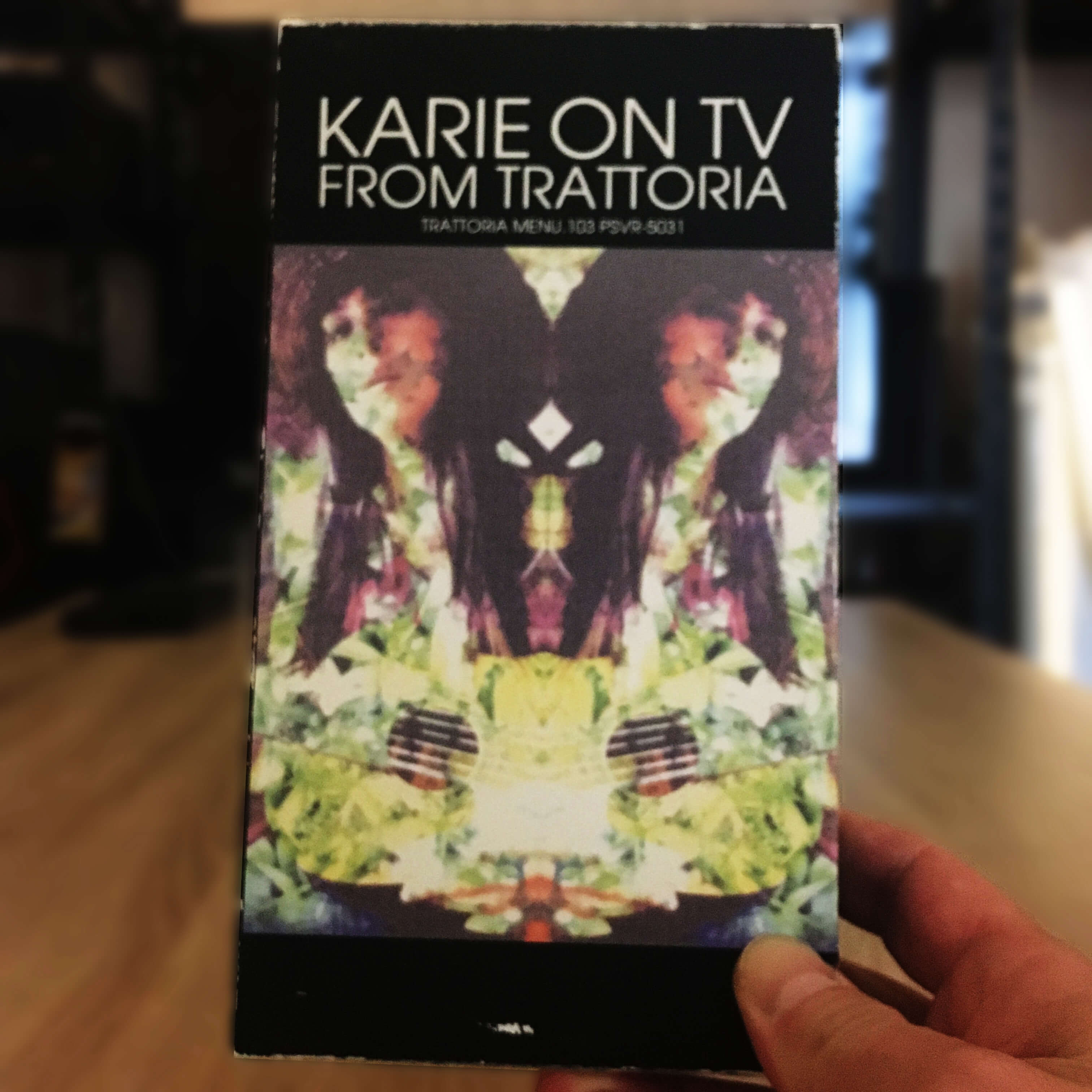 KARIE ON TV FROM TRATTORIA
